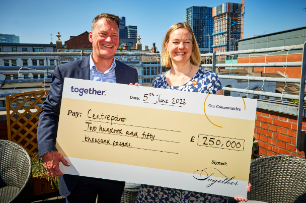 The donation is aiming to help young people in Manchester and London